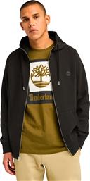 EXETER RIVER BRUSHED FULL ZIP HOODIE TB0A2BNBX65-X65 ΜΑΥΡΟ TIMBERLAND