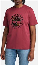 HOLIDAY FRONT GRAPHIC SS TEE TIMBERLAND