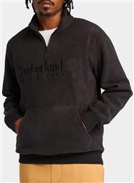 LINEAR LOGO 1/4 ZIP POLARTEC FLEECE TB0A6Y5T001-001 ΜΑΥΡΟ TIMBERLAND