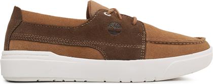 ΜΟΚΑΣΙΝΙΑ SENECA BAY BOAT SHOE TB0A5P6RDQ81 ΚΑΦΕ TIMBERLAND