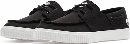 MYLO BAY LOW LACE UP SNEAKER BLACK CANVAS - TMEK7 TIMBERLAND