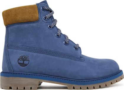 ΟΡΕΙΒΑΤΙΚΑ ΠΑΠΟΥΤΣΙΑ PREMIUM 6-INCH WATERPROOF TB0A6BETA2A1 ΣΚΟΥΡΟ ΜΠΛΕ TIMBERLAND