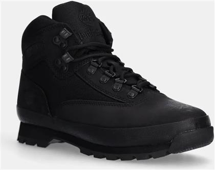 ΠΑΠΟΥΤΣΙΑ EURO HIKER ΧΡΩΜΑ: ΜΑΥΡΟ, TB0A28A2W051 TIMBERLAND