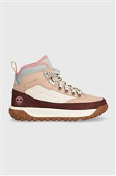 ΠΑΠΟΥΤΣΙΑ GS MOTION6 MID F/L WP ΧΡΩΜΑ: ΜΠΕΖ, TB0A2MVHDR11 F3TB0A2MVHDR11 TIMBERLAND