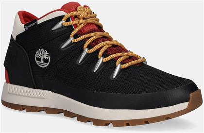 ΠΑΠΟΥΤΣΙΑ SPRINT TREKKER MID FAB WATERPROOF ΧΡΩΜΑ: ΜΑΥΡΟ, TB1A61QG0151 TIMBERLAND