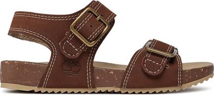 ΣΑΝΔΑΛΙΑ CASTLE ISLAND 2 STRAP TB0A5SZT9311 ΚΑΦΕ TIMBERLAND