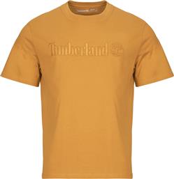 T-SHIRT ΜΕ ΚΟΝΤΑ ΜΑΝΙΚΙΑ EMBROIDERY TONAL SS TEE TIMBERLAND από το SPARTOO