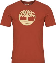 T-SHIRT ΜΕ ΚΟΝΤΑ ΜΑΝΙΚΙΑ KENNEBEC RIVER TREE LOGO SHORT SLEEVE TEE TIMBERLAND