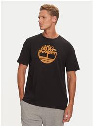 T-SHIRT TB0A2C2R ΜΑΥΡΟ REGULAR FIT TIMBERLAND από το MODIVO