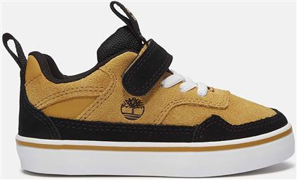 ΒΡΕΦΙΚΑ ΠΑΠΟΥΤΣΙΑ ''STONE JUMP LOW HOOK & LOOP SNEAKER'' - TB0A27PKEZ01 ΜΟΥΣΤΑΡΔΙ TIMBERLAND