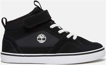 ΒΡΕΦΙΚΑ ΠΑΠΟΥΤΣΙΑ ''STONE JUMP LOW HOOK & LOOP SNEAKER'' - TB0A27WHEK41 ΜΑΥΡΟ TIMBERLAND