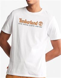 WWES FRONT TEE (REG) TB0A27J8-100 WHITE TIMBERLAND