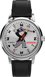 ΡΟΛΟΙ LAB COLLAB AUTOMATIC TW2Y46900 ΜΑΥΡΟ TIMEX