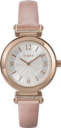 ΡΟΛΟΙ MAIN STREET TW2W96300 ΡΟΖ ΧΡΥΣΟ TIMEX