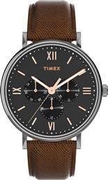 ΡΟΛΟΙ SOUTHVIEW TW2W49300 ΜΑΥΡΟ TIMEX