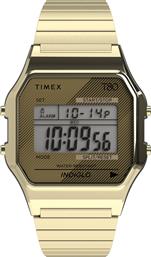 ΡΟΛΟΙ T80 34MM STAINLESS STEEL EXPANSION BAND TW2R79000 ΧΡΥΣΟ TIMEX