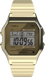 ΡΟΛΟΙ T80 34MM STAINLESS STEEL EXPANSION BAND TW2R79000 ΧΡΥΣΟ TIMEX