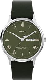 ΡΟΛΟΙ WATERBURY CLASSIC TW2W50500 ΠΡΑΣΙΝΟ TIMEX από το EPAPOUTSIA