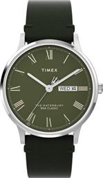 ΡΟΛΟΙ WATERBURY CLASSIC TW2W50500 ΠΡΑΣΙΝΟ TIMEX