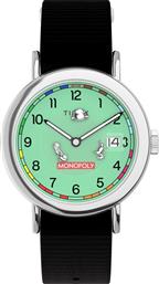 ΡΟΛΟΙ X MONOPOLY WEEKENDER TW2Y47000 ΜΑΥΡΟ TIMEX