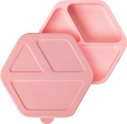 ΠΙΑΤΟ ΣΙΛΙΚΟΝΗΣ ΜΕ ΧΩΡΙΣΜΑΤΑ & ΚΑΠΑΚΙ ΡΟΖ SSDL-PN TINY TWINKLE