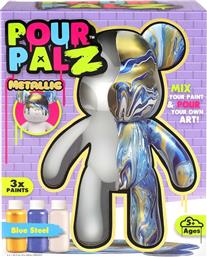 TMI POUR PALZ-ΑΡΚΟΥΔΑΚΙ METALLIC W3 40ML-3 ΣΧΕΔΙΑ (G25016)