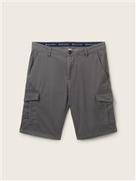 ΑΝΔΡΙΚΗ CARGO SHORTS ΒΕΡΜΟΥΔΑ 1040226-34673 ΓΚΡΙ TOM TAILOR