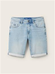 ΑΝΔΡΙΚΗ ΤΖΙΝ ΒΕΡΜΟΥΔΑ JOSH DENIM SHORTS 1040175-10280 LIGHT BLUE TOM TAILOR