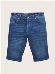 ΑΝΔΡΙΚΗ ΤΖΙΝ ΒΕΡΜΟΥΔΑ JOSH SHORTS 1035655-10282 ΜΠΛΕ TOM TAILOR