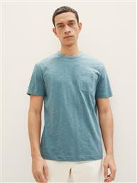 ΑΝΔΡΙΚΟ BASIC CREWNECK T-SHIRT 1035615-30105 ΠΡΑΣΙΝΟ TOM TAILOR