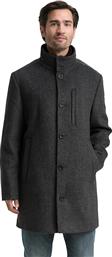 ΑΝΔΡΙΚΟ ΠΑΛΤΟ 2-IN-1 WOOL COAT 1046983-30500 ΓΚΡΙ TOM TAILOR
