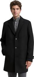 ΑΝΔΡΙΚΟ ΠΑΛΤΟ CLASSIC WOOL COAT 1046987-29999 ΜΑΥΡΟ TOM TAILOR