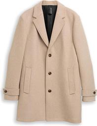 ΑΝΔΡΙΚΟ ΠΑΛΤΟ CLASSIC WOOL COAT 1046987-36083 ΜΠΕΖ TOM TAILOR