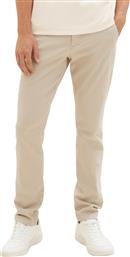 ΑΝΔΡΙΚΟ ΠΑΝΤΕΛΟΝΙ TRAVELER SLIM CHINO WITH BELT 1037547-32285 ΜΠΕΖ TOM TAILOR