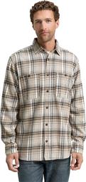 ΑΝΔΡΙΚΟ ΠΟΥΚΑΜΙΣΟ ΚΑΡΟ FLANNEL SHIRT 1047337-38517 ΜΠΕΖ TOM TAILOR