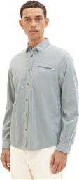 ΑΝΔΡΙΚΟ ΠΟΥΚΑΜΙΣΟ STRUCTURED SHIRT 1034895-31217 ΠΡΑΣΙΝΟ TOM TAILOR