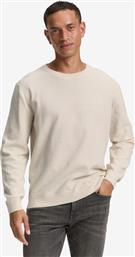 ΑΝΔΡΙΚΟ ΠΟΥΛΟΒΕΡ BASIC KNITTED SWEATER 1039810-38677 ΕΚΡΟΥ TOM TAILOR