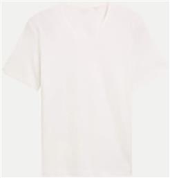 ΑΝΔΡΙΚΟ T-SHIRT ΜΕ ΜΟΝΟΧΡΩΜΟ - 1046754 ΛΕΥΚΟ TOM TAILOR