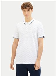 DENIM POLO 1040465 ΛΕΥΚΟ REGULAR FIT TOM TAILOR