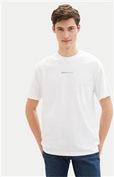 T-SHIRT 1040880 ΛΕΥΚΟ RELAXED FIT TOM TAILOR