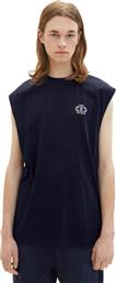 TANK TOP 1036450 ΣΚΟΥΡΟ ΜΠΛΕ REGULAR FIT TOM TAILOR από το MODIVO