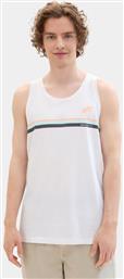 TANK TOP 1042073 ΛΕΥΚΟ REGULAR FIT TOM TAILOR