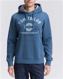HOODIE WITH PRINT ΦΟΥΤΕΡ ΑΝΔΡΙΚΟ TOM TAILOR