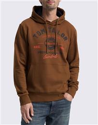 HOODIE WITH PRINT ΦΟΥΤΕΡ ΑΝΔΡΙΚΟ TOM TAILOR