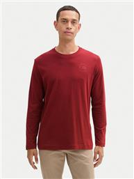 LONGSLEEVE 1043992 ΚΟΚΚΙΝΟ REGULAR FIT TOM TAILOR