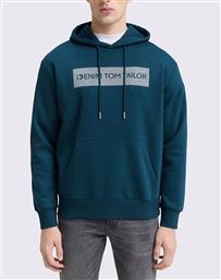 PRINTED SWEAT HOODIE ΦΟΥΤΕΡ ΑΝΔΡΙΚΟ TOM TAILOR