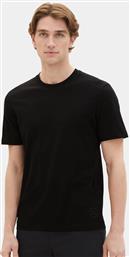 ΣΕΤ 2 T-SHIRTS 1037741 ΜΑΥΡΟ REGULAR FIT TOM TAILOR από το MODIVO