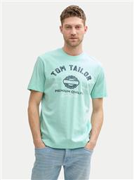 T-SHIRT 1037735 ΠΡΑΣΙΝΟ REGULAR FIT TOM TAILOR