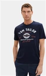 T-SHIRT 1037735 ΣΚΟΥΡΟ ΜΠΛΕ REGULAR FIT TOM TAILOR