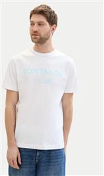 T-SHIRT 1041871 ΛΕΥΚΟ REGULAR FIT TOM TAILOR